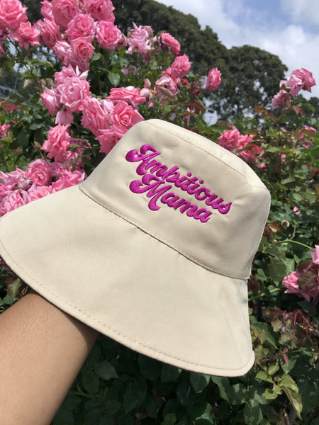Ambitious Mama Bucket Hat - Ambition Is The New Pink