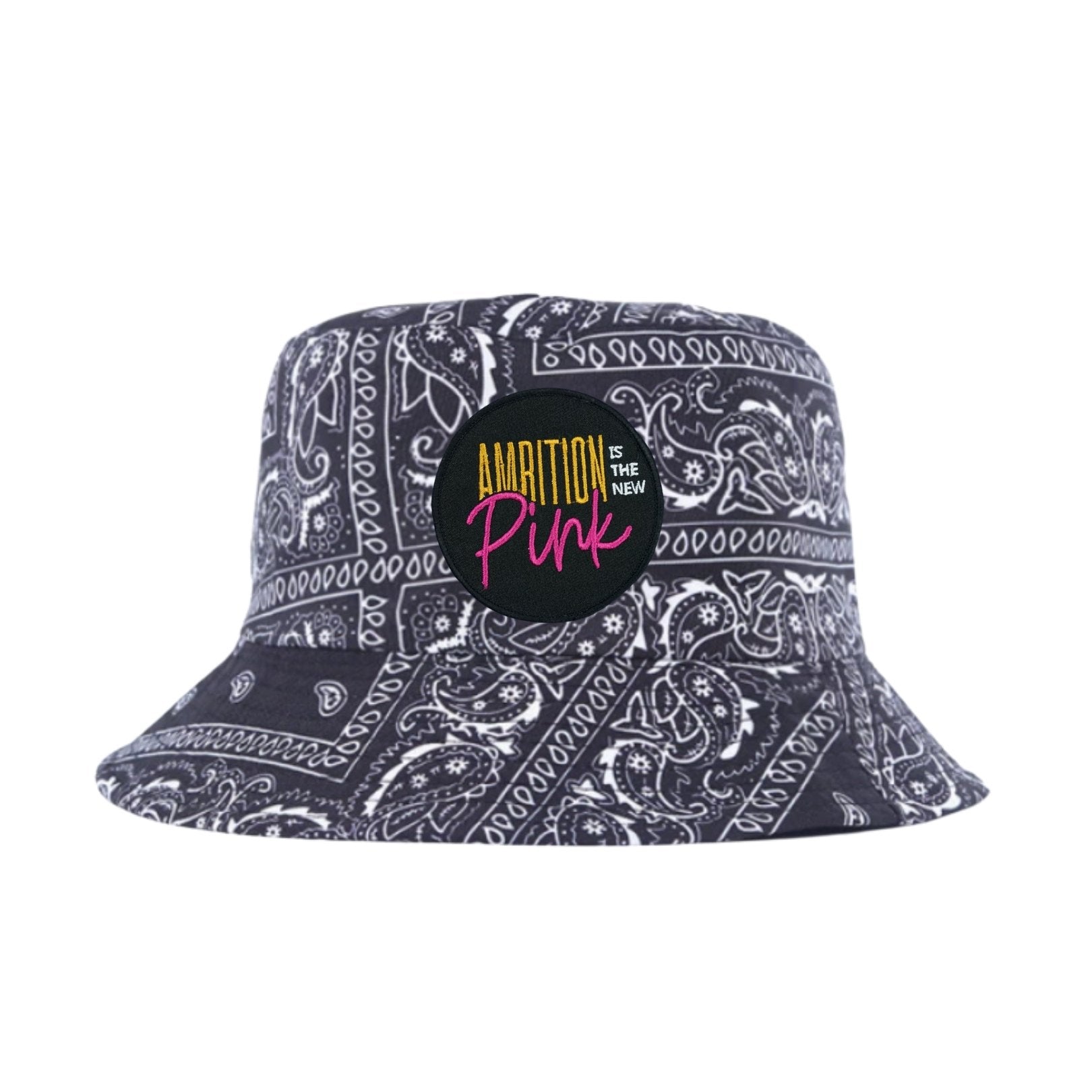 Bandana Dreams Bucket Hat - Ambition Is The New Pink