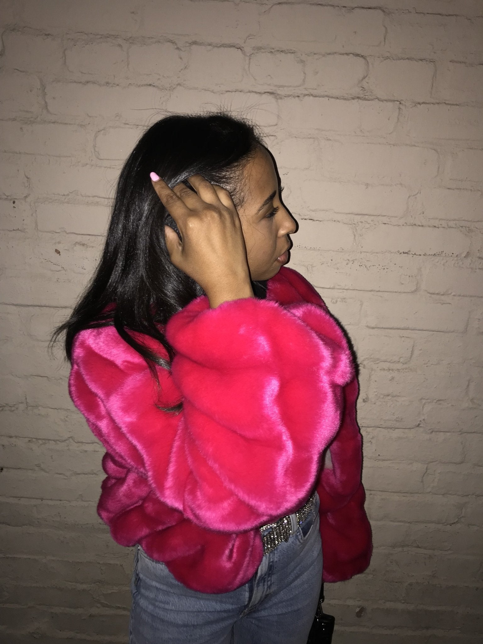Feeling Myself Jacket - Ambition Is The New Pink