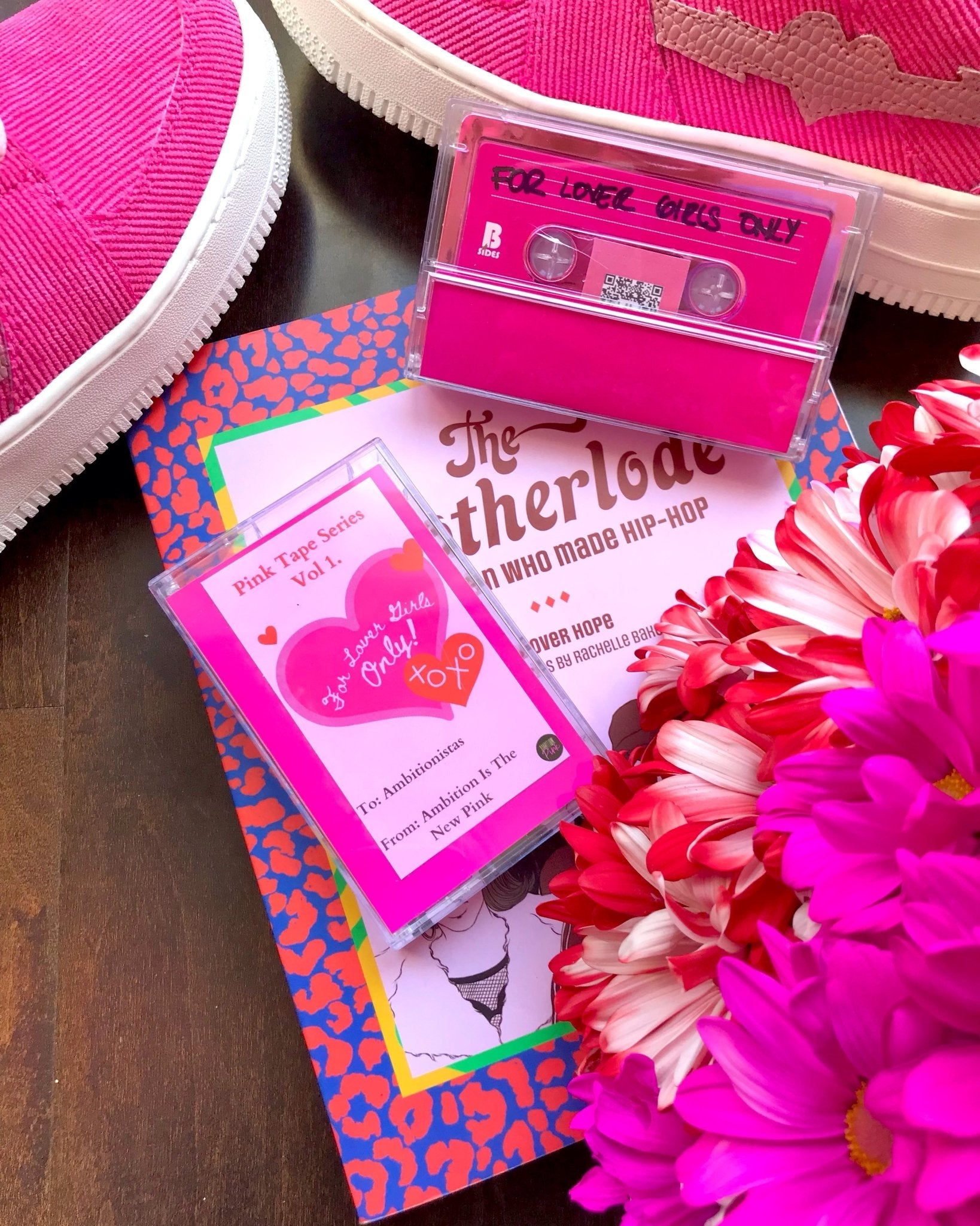 For Lover Girls Only Playlist Cassette Tape - Ambition Is The New Pink