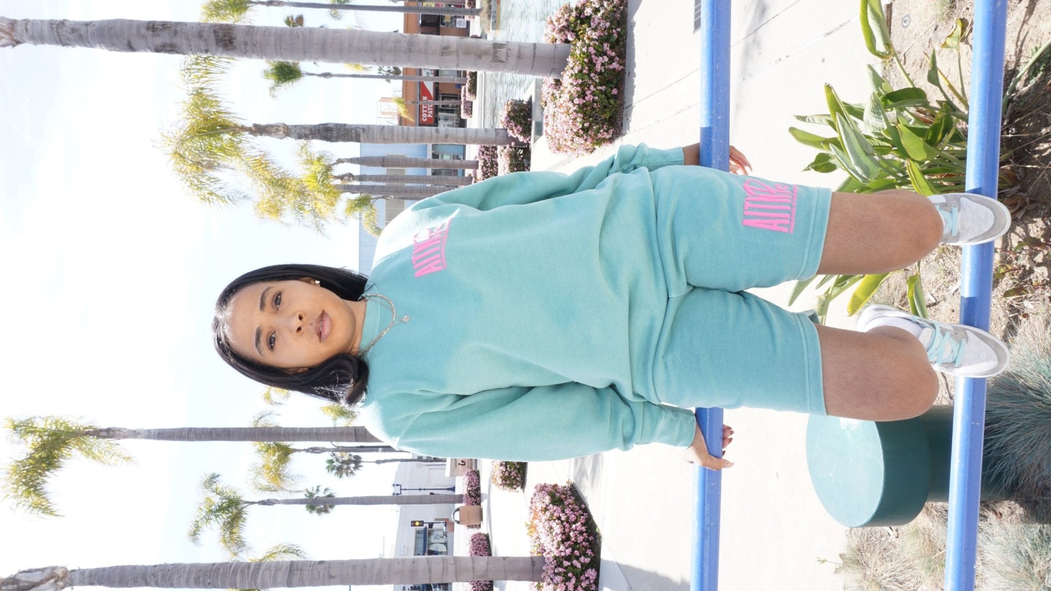 AITNP Springtime Sweat Short Essentials - Ambition Is The New Pink