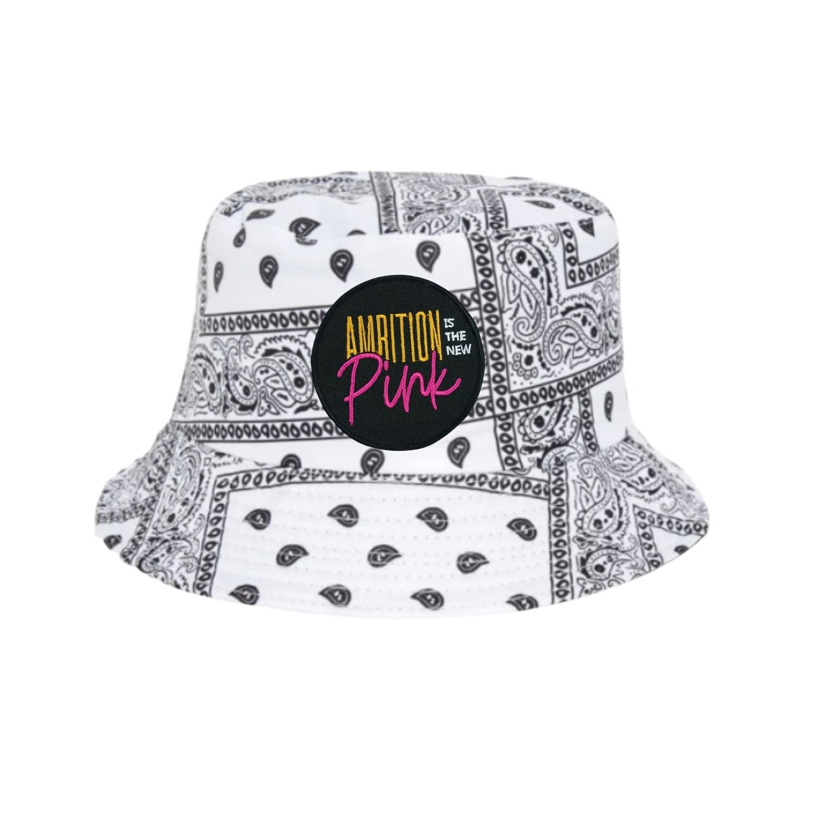 Bandana Dreams Bucket Hat - Ambition Is The New Pink