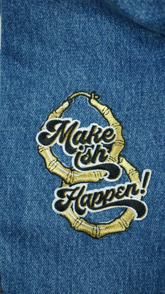 Make ISH Happen Earrings - Patch - Ambition Is The New Pink