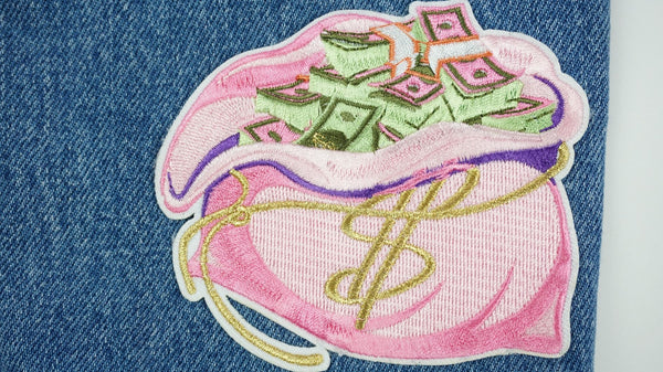 Money Bag Patch - Ambition Is The New Pink